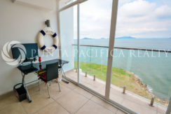 For Sale | Move-In-Ready | Furnished Studio Apartment in Amador | VIEW OF THE PANAMA CANAL