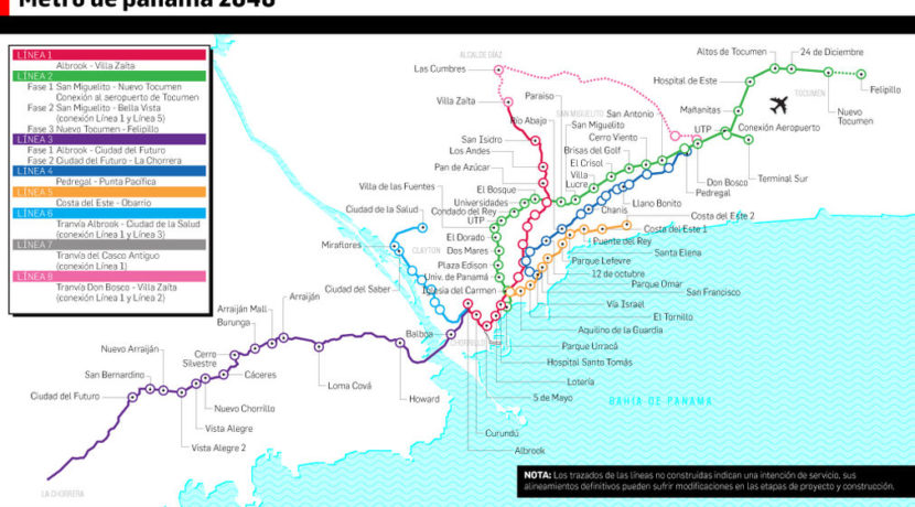 Here’s the Latest on the Panama Metro Expansion