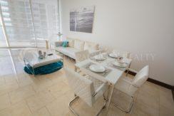 Rented | HIGH FLOOR 1-Bedroom in The Ocean Club (Trump) | For Sale | Modern Furnishings