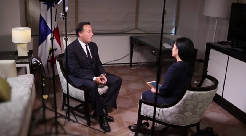 Video: Pres. Varela Talks China, Panama Economy