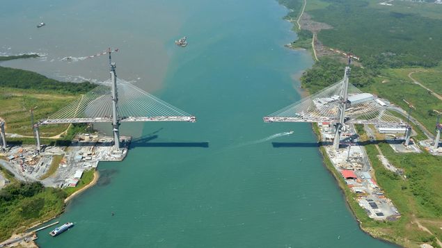 Panama Canal Bridge Project Passes Milestone