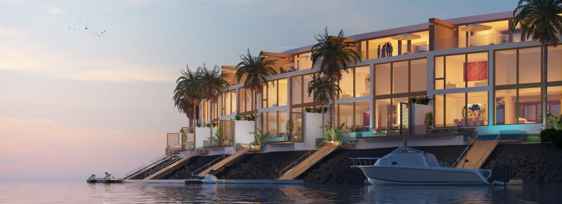 Ocean Villas By George Moreno