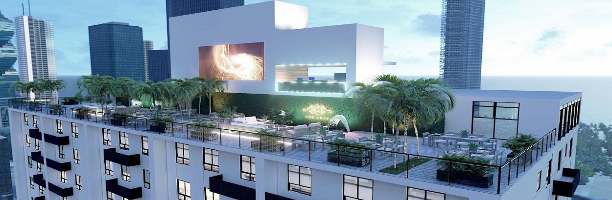 Panama Real Estate - The Gray - Rooftop - For Sale The Gray, Panama Real Estate