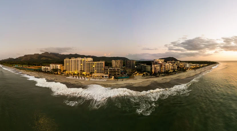 playa caracol - section full banner - sunset beach
