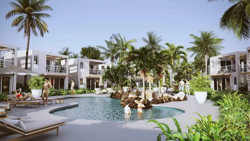 People-enjoying-the-pool-at-The-Tides-residence The Tides